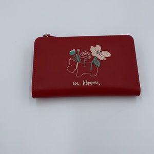 I’m bloom red Radley London medium bifold wallet